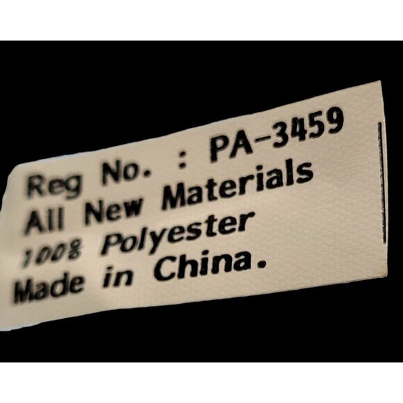 Bunny Rabbit Print Overalls Shirt Plush Stuffed 15" Wired Ears Easter Spring - Picture 8 of 8